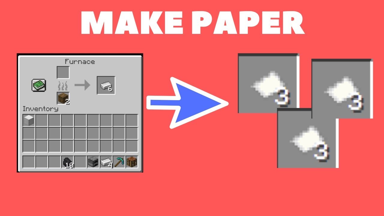 How to make Paper in Minecraft
