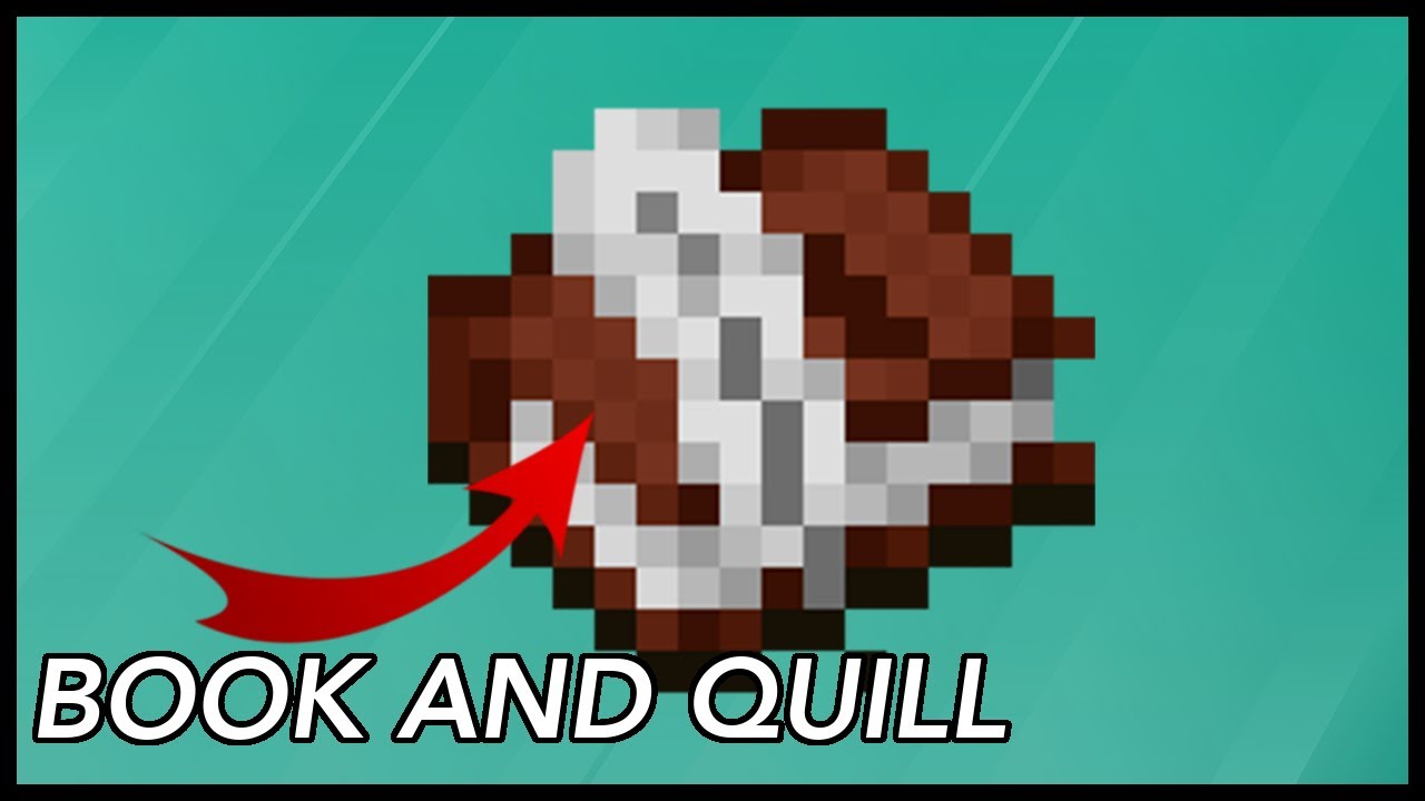 Minecraft Book and Quill