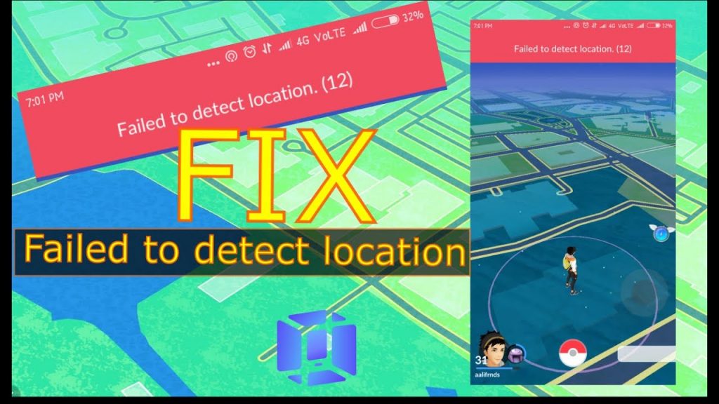 pokemon go gps spoof failed to detect location