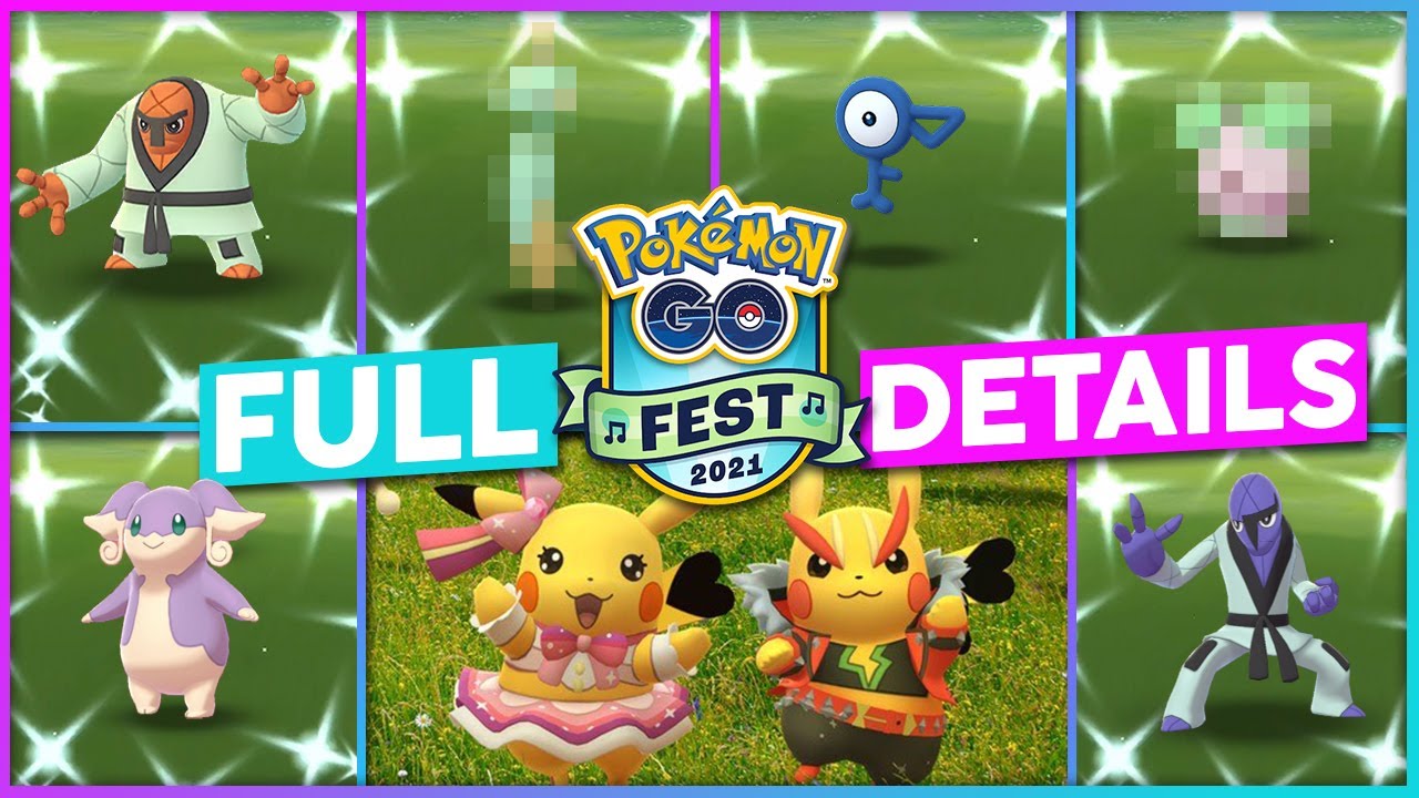 Pokemon Go Fest 2021 Updates