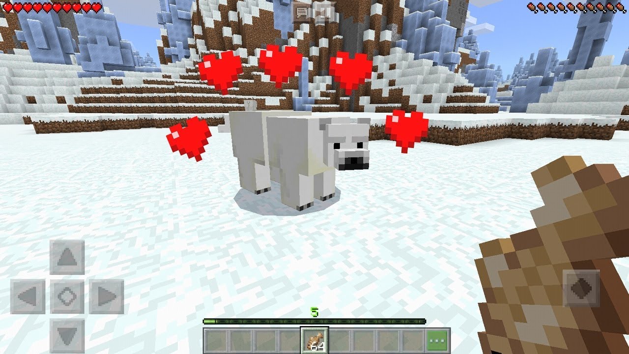 polar bear minecraft lego