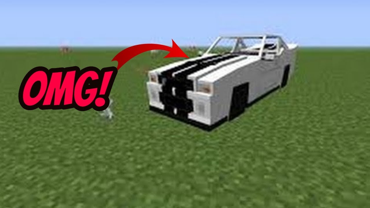 how to make a car in minecraft