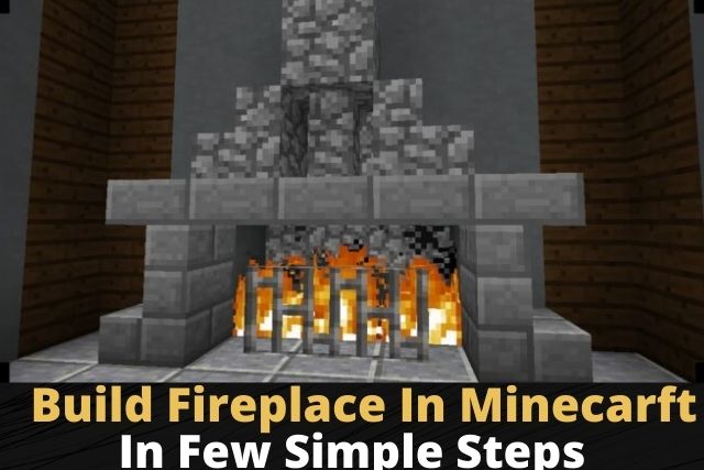 How to make FirePlace in Minecraft (Easy Guide 2021)