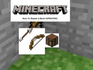 repairing crossbow minecraft