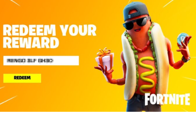 codes to redeem in fortnite
