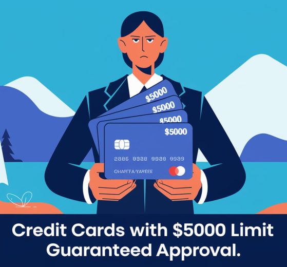 Credit Cards with $5000 Limit Guaranteed Approval