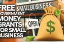 Free Government Money Grants For Small Business