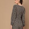 Women Black & Pink Printed Jumpsuit - Image 2