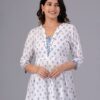 Ethnic Motifs Printed Cotton A-Line Kurti