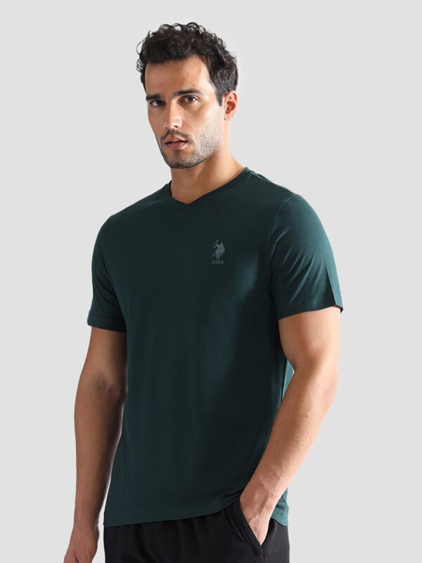 Pure Cotton V-Neck Lounge T-shirt